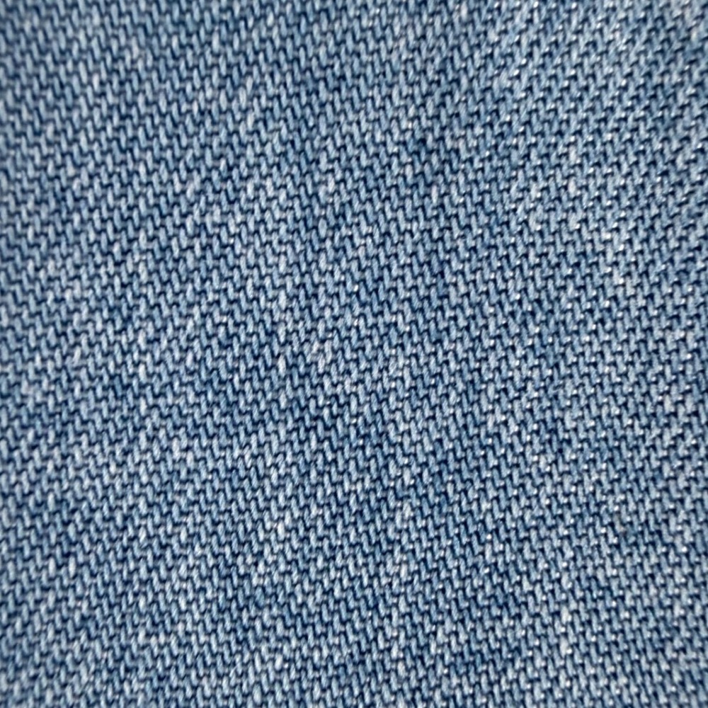 C. Wonder Ruffle Front Blouse 16W Chambray Denim Button Down Modern Elegant Chic - Picture 13 of 15